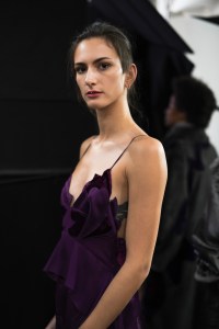 Backstage at Alberta Ferretti RTW Fall 2022