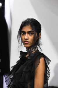 Backstage at Alberta Ferretti RTW Fall 2022