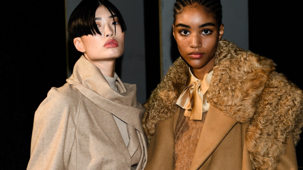 Backstage at Alberta Ferretti RTW Fall 2022