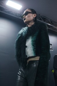 Backstage at Ambush RTW Fall 2022