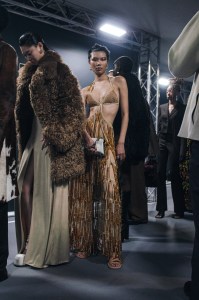 Backstage at Ambush RTW Fall 2022