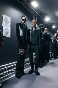 Backstage at Ambush RTW Fall 2022