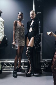Backstage at Ambush RTW Fall 2022