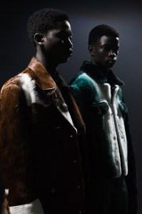 Backstage at Ambush RTW Fall 2022