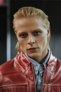 Backstage at Diesel RTW Fall 2022