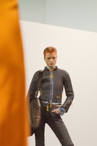 Backstage at Diesel RTW Fall 2022