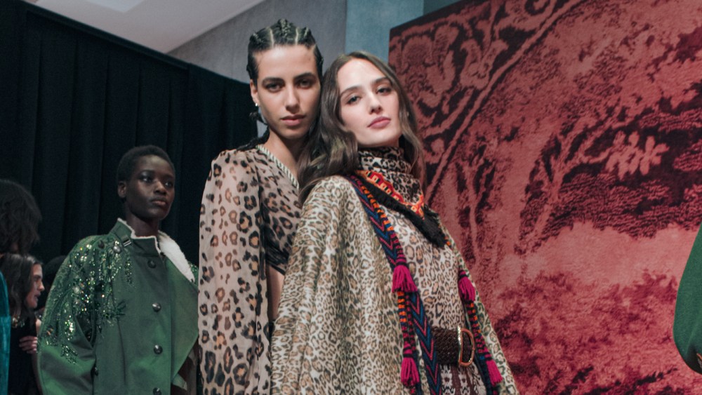 Backstage at Etro RTW Fall 2022