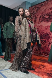 Backstage at Etro RTW Fall 2022