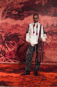 Backstage at Etro RTW Fall 2022