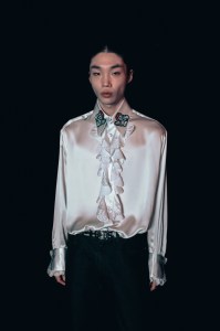 Backstage at GCDS RTW Fall 2022