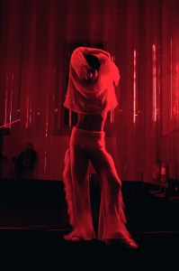 Backstage at GCDS RTW Fall 2022