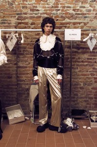 Backstage at GCDS RTW Fall 2022