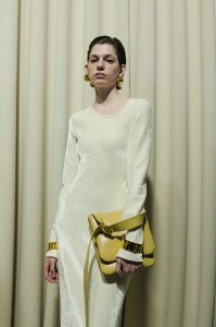 Backstage at Jil Sander RTW Fall 2022