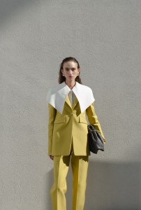 Backstage at Jil Sander RTW Fall 2022