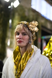 Backstage at Marni RTW Fall 2022