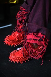 Backstage at Marni RTW Fall 2022