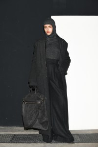 Backstage at Max mara RTW Fall 2022