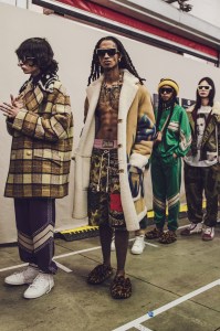 Backstage at Palm Angels RTW Fall 2022