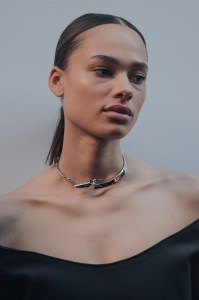 Backstage at Trussardi RTW Fall 2022
