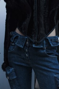 Backstage at Trussardi RTW Fall 2022
