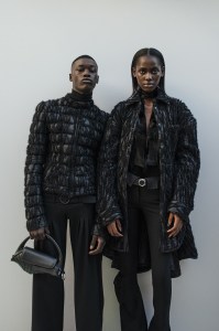 Backstage at Trussardi RTW Fall 2022
