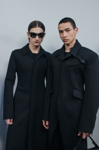 Backstage at Trussardi RTW Fall 2022