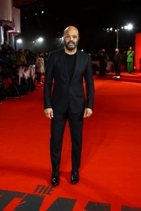 Jeffrey Wright poses for photographers upon arrival for the screening of the film 'The Batman' in London Wednesday, Feb. 23, 2022. (Photo by Joel C Ryan/Invision/AP)
