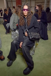 Front Row at Botegga Veneta RTW Fall 2022
