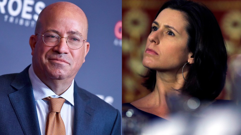 Jeff Zucker and Allison Gollust