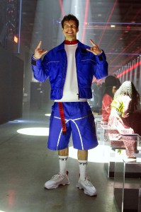 Backstage at Ferrari RTW Fall 2022