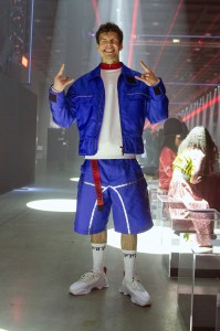 Backstage at Ferrari RTW Fall 2022