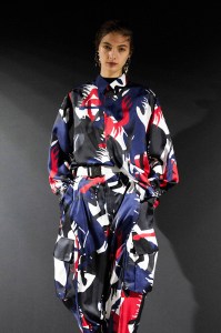 Backstage at Ferrari RTW Fall 2022