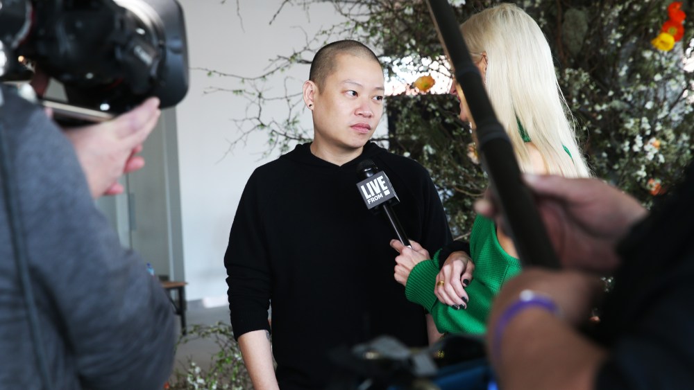 Jason Wu front row at Jason Wu RTW Fall 2022