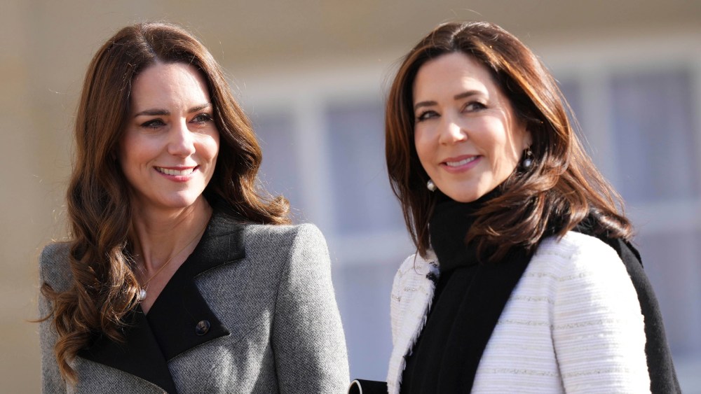 Kate Middleton Wears Catherine Walker to Meet Denmark’s Queen Margrethe and Princess Mary
