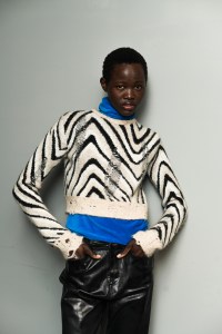 Backstage at Missoni RTW Fall 2022