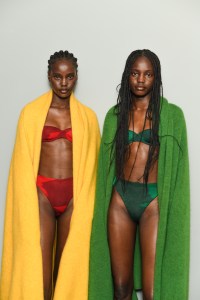 Backstage at Missoni RTW Fall 2022