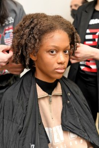 Backstage at MSGM RTW Fall 2022