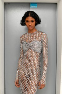 Backstage at MSGM RTW Fall 2022