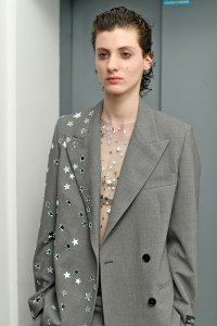 Backstage at MSGM RTW Fall 2022