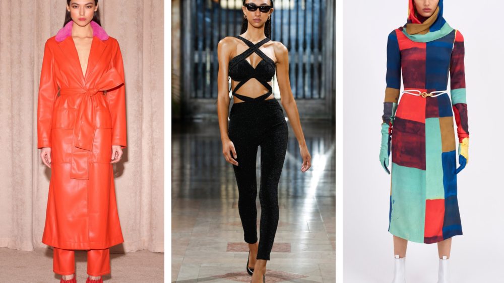 Orange crushed it at NYFW as well as inventive fringe, gloves and duvet-inspired statement pieces.