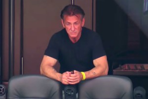 Sean Penn at Super Bowl 2022CR: NBC
