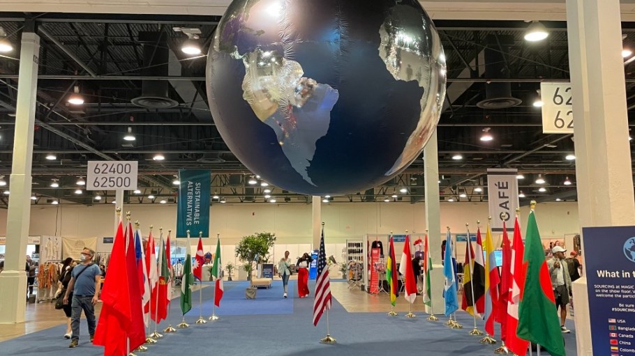 Suppliers from the Americas saw heavy interest at this year's Sourcing at Magic trade show, where sustainable production attracted buyers.