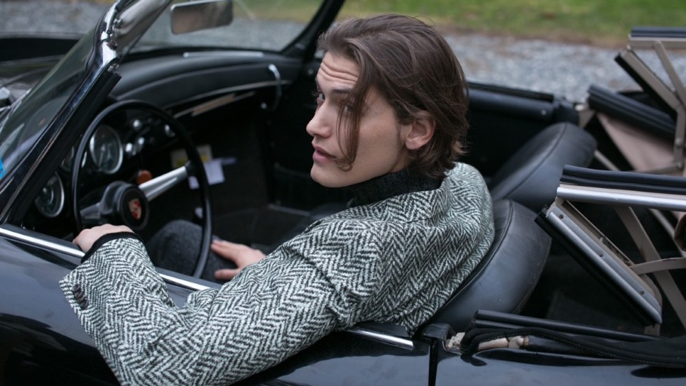 A field coat from Alexander Julian American Made.