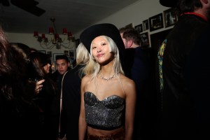 Vanessa Hong at the Gucci x Bumble Celebrate Women Innovators party at Sammie's in Austin.