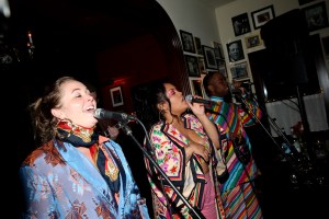 The scene at the Gucci x Bumble Celebrate Women Innovators party at Sammie's in Austin.