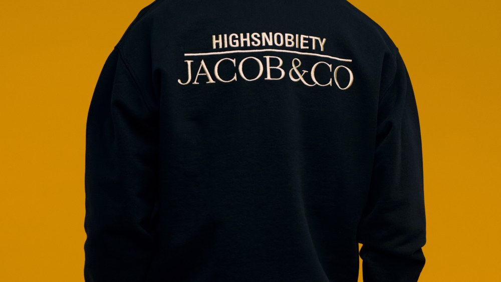 Look From The Highsnobiety x Jacob & Co. collection