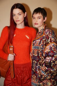 Backstage at Isabel Marant RTW Fall 2022