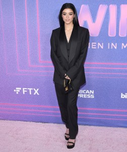 Dixie D'Amelio arrives at the 2022 Billboard Women in Music held at the YouTube Theater in Inglewood, CA on Wednesday, ​March 2, 2022. (Photo By Sthanlee B. Mirador/Sipa USA)(Sipa via AP Images)