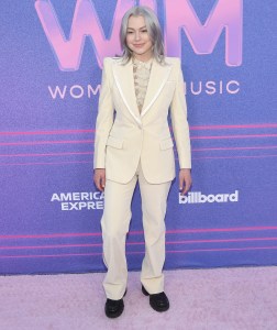 Phoebe Bridgers arrives at the 2022 Billboard Women in Music held at the YouTube Theater in Inglewood, CA on Wednesday, ​March 2, 2022. (Photo By Sthanlee B. Mirador/Sipa USA)(Sipa via AP Images)