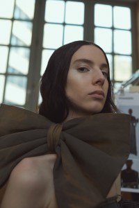 Backstage at Acne Studios RTW Fall 2022